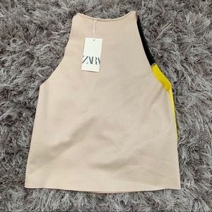 Zara Tops - Zara color block tank top Zara Tops - Zara color block tank top
